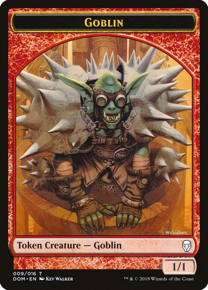 Goblin Token [Dominaria Tokens] | Boutique FDB TCG