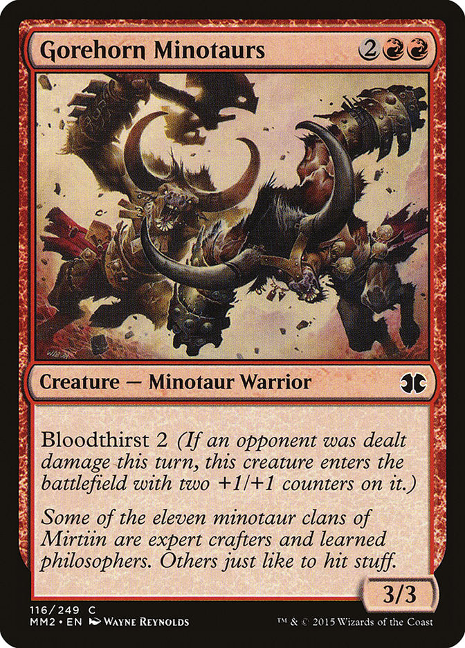 Gorehorn Minotaurs [Modern Masters 2015] | Boutique FDB TCG