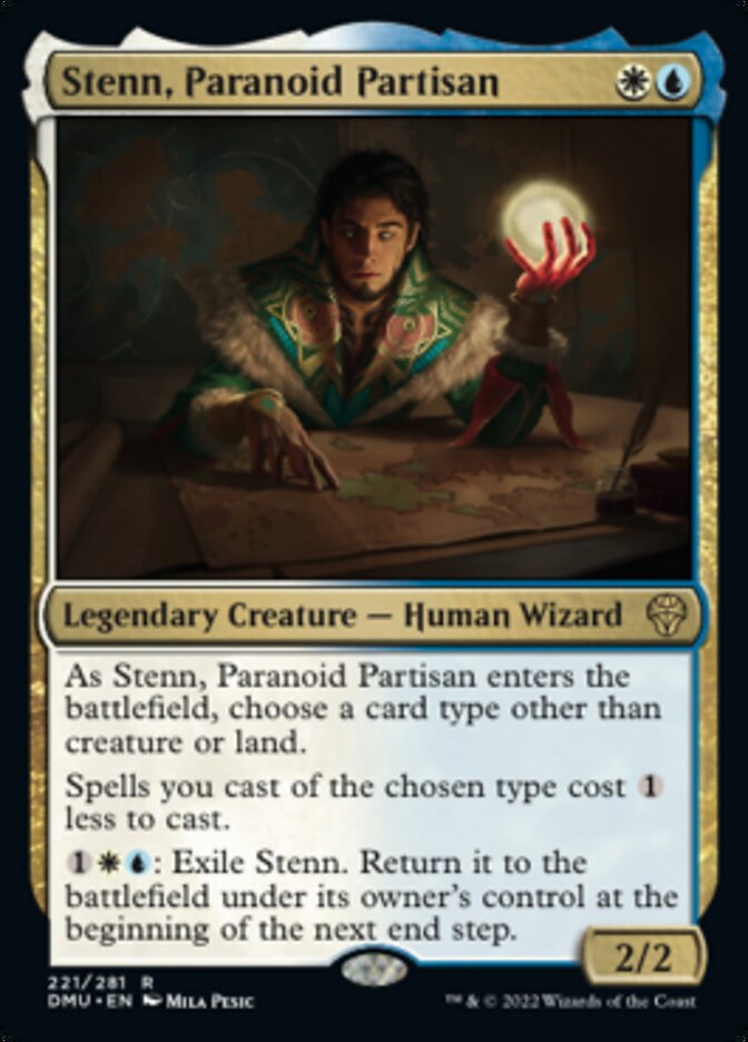 Stenn, Paranoid Partisan [Dominaria United] | Boutique FDB TCG