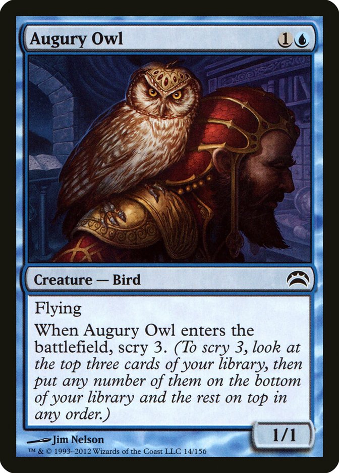 Augury Owl [Planechase 2012] | Boutique FDB TCG