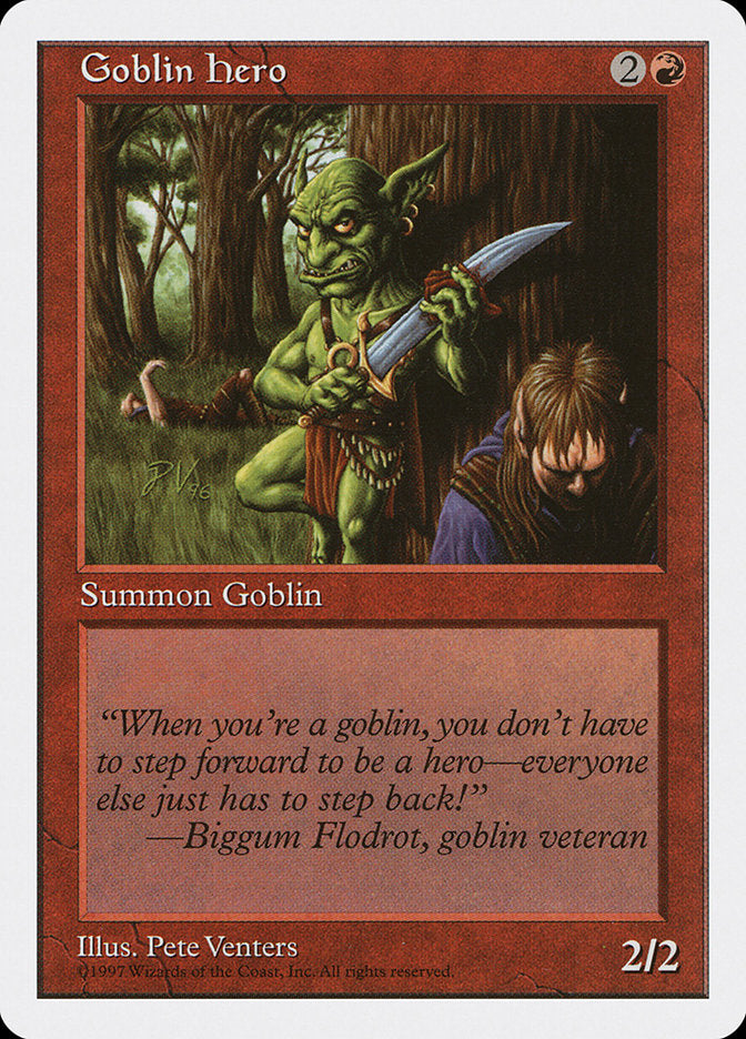 Goblin Hero [Fifth Edition] | Boutique FDB TCG