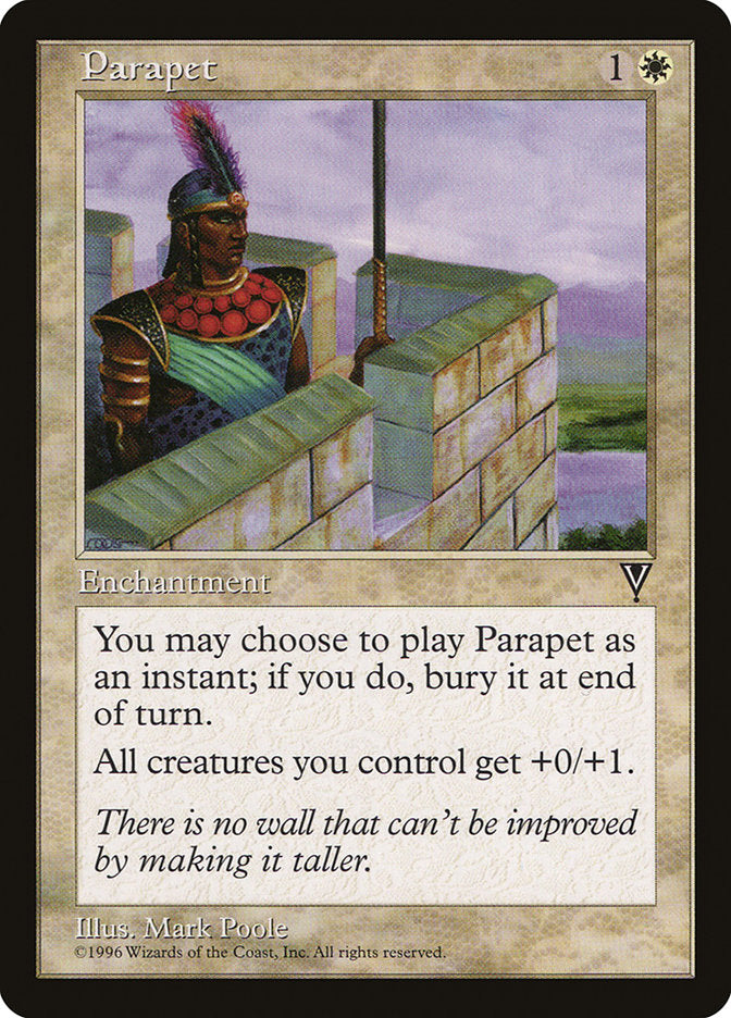 Parapet [Visions] | Boutique FDB TCG