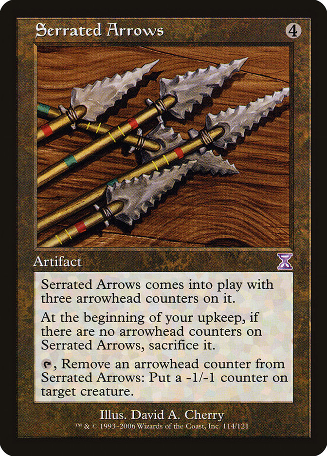 Serrated Arrows [Time Spiral Timeshifted] | Boutique FDB TCG