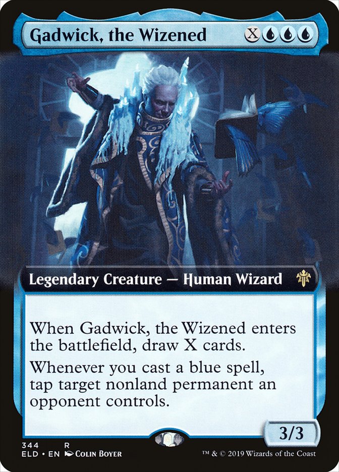 Gadwick, the Wizened (Extended Art) [Throne of Eldraine] | Boutique FDB TCG