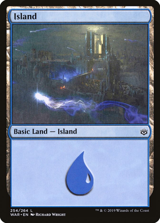 Island (254) [War of the Spark] | Boutique FDB TCG