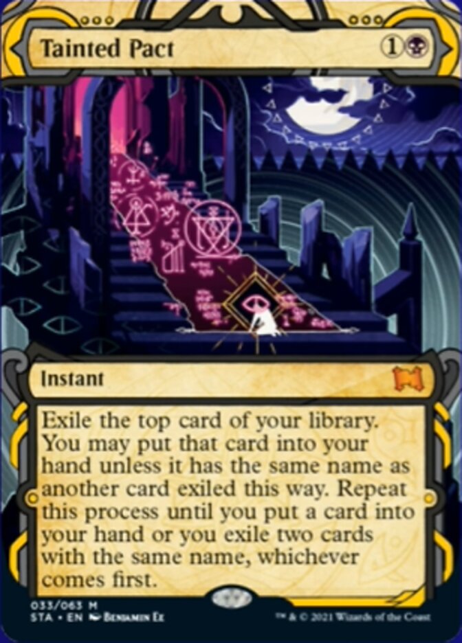 Tainted Pact (Foil Etched) [Strixhaven: School of Mages Mystical Archive] | Boutique FDB TCG