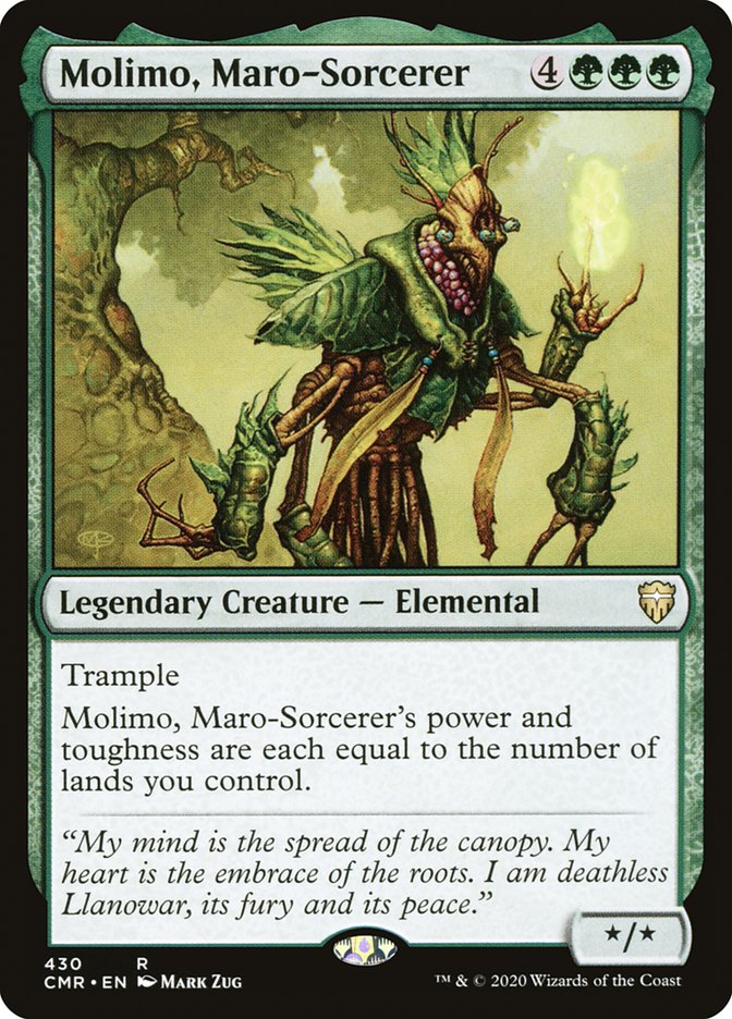 Molimo, Maro-Sorcerer [Commander Legends] | Boutique FDB TCG