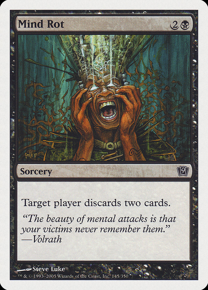 Mind Rot [Ninth Edition] | Boutique FDB TCG