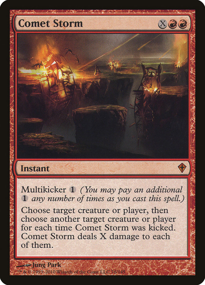 Comet Storm [Worldwake] | Boutique FDB TCG