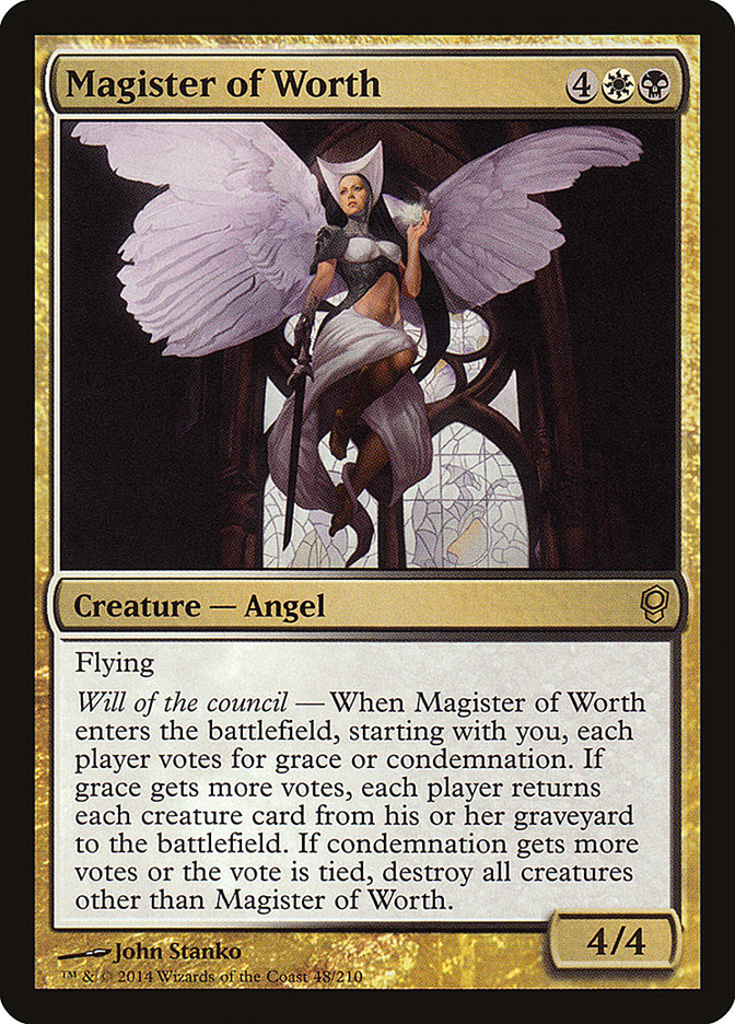 Magister of Worth [Conspiracy] | Boutique FDB TCG