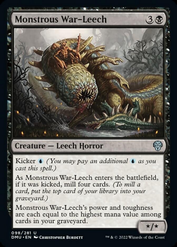 Monstrous War-Leech [Dominaria United] | Boutique FDB TCG