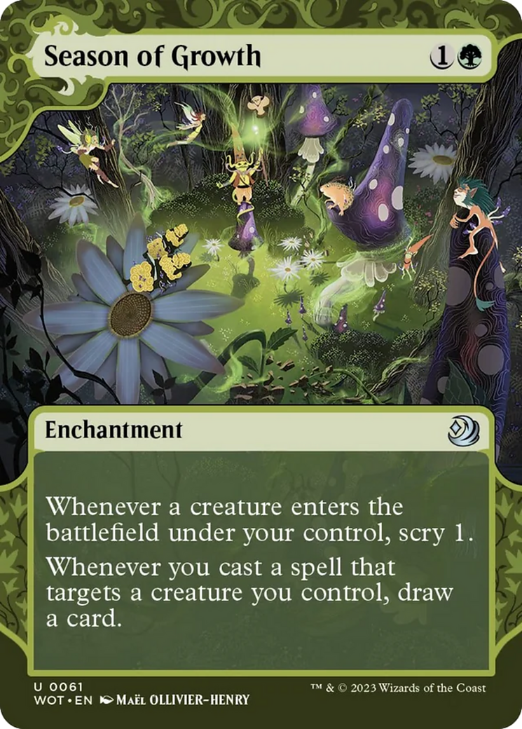 Season of Growth [Wilds of Eldraine: Enchanting Tales] | Boutique FDB TCG