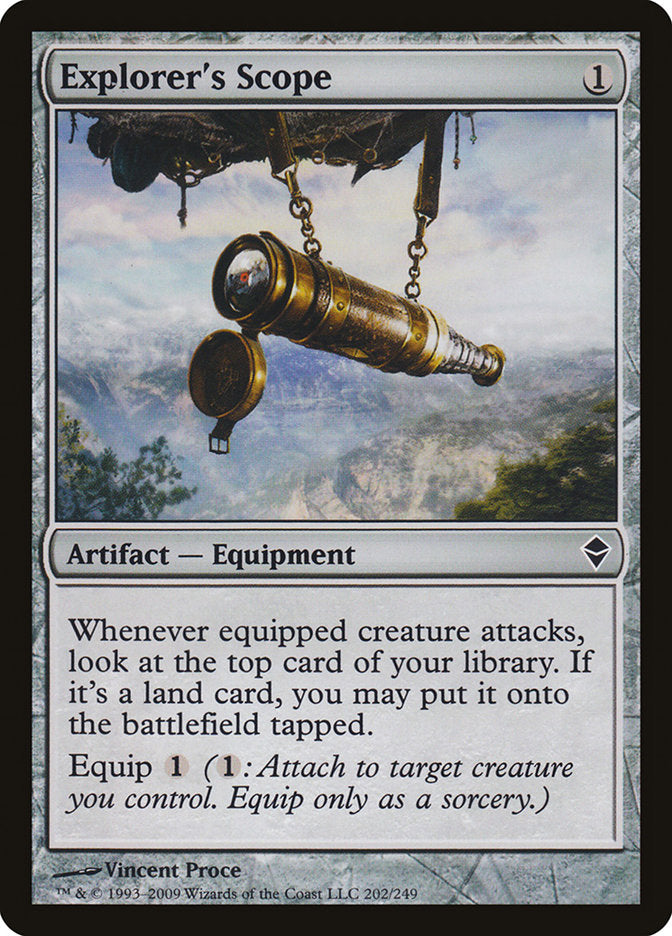 Explorer's Scope [Zendikar] | Boutique FDB TCG