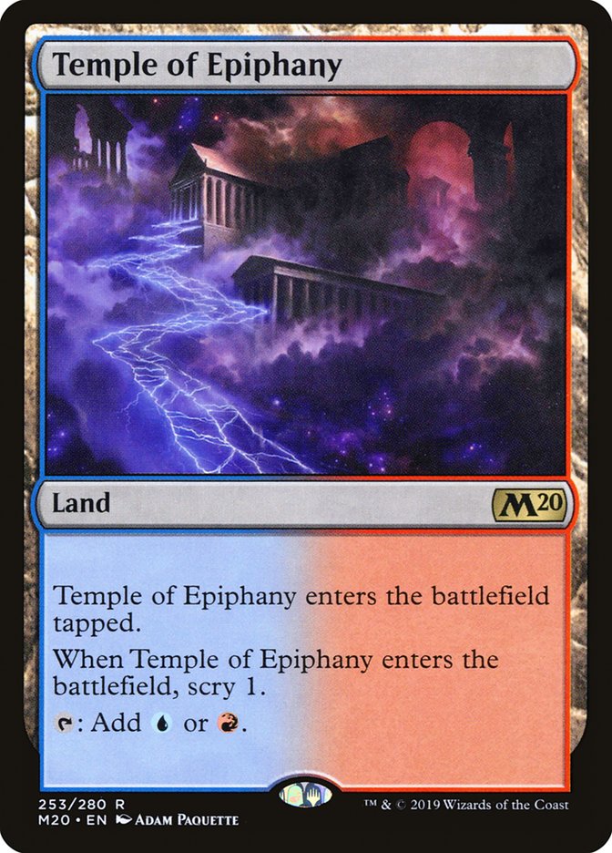 Temple of Epiphany [Core Set 2020] | Boutique FDB TCG