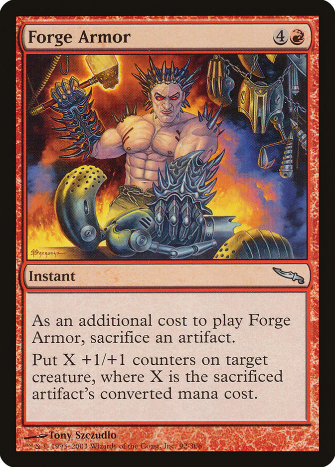 Forge Armor [Mirrodin] | Boutique FDB TCG