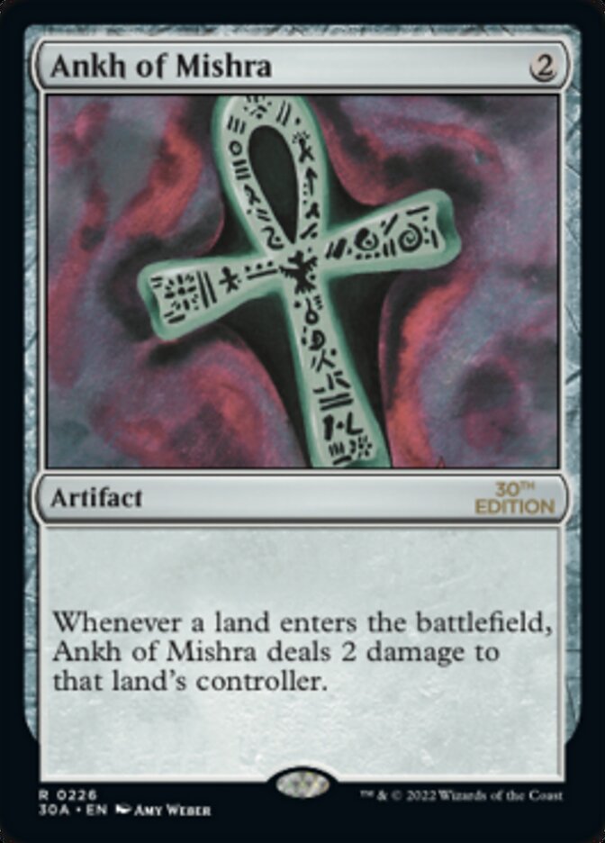 Ankh of Mishra [30th Anniversary Edition] | Boutique FDB TCG