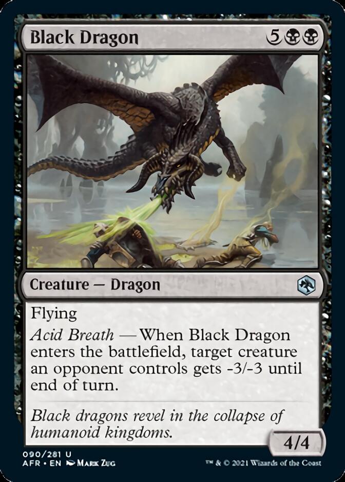 Black Dragon [Dungeons & Dragons: Adventures in the Forgotten Realms] | Boutique FDB TCG