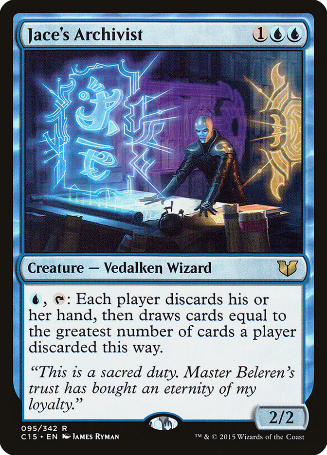 Jace's Archivist [Commander 2015] | Boutique FDB TCG