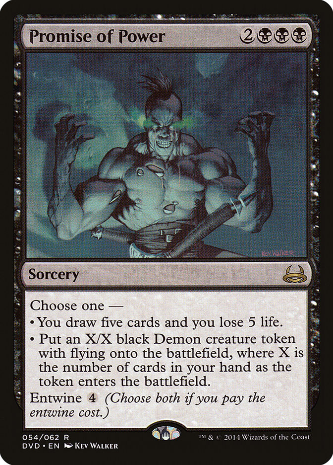 Promise of Power (Divine vs. Demonic) [Duel Decks Anthology] | Boutique FDB TCG