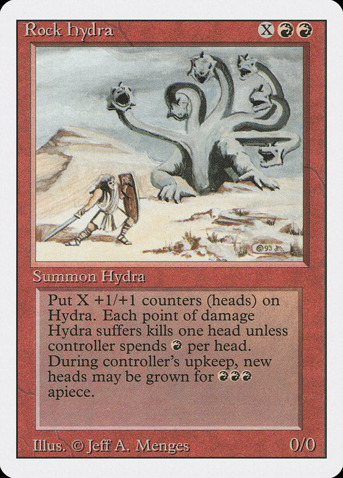 Rock Hydra [Revised Edition] | Boutique FDB TCG