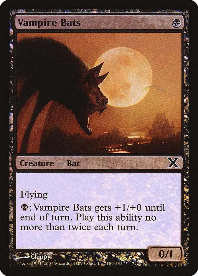 Vampire Bats (Premium Foil) [Tenth Edition] | Boutique FDB TCG