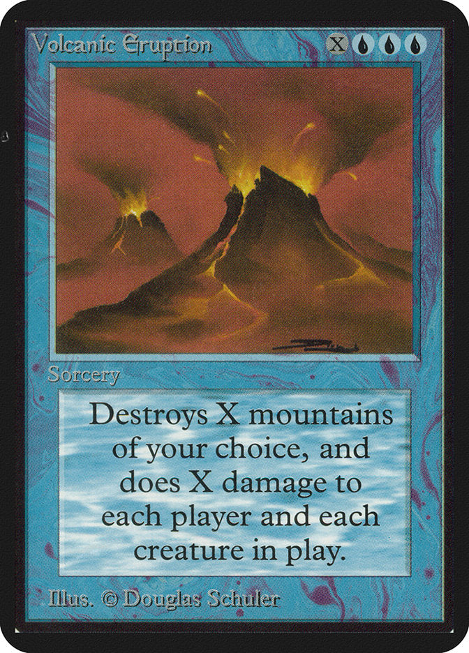 Volcanic Eruption [Alpha Edition] | Boutique FDB TCG