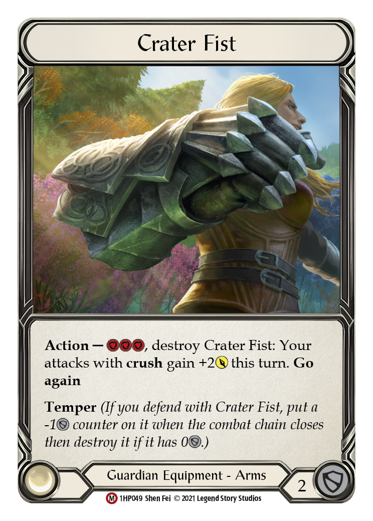 Crater Fist [1HP049] (History Pack 1) | Boutique FDB TCG