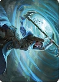 Sea Gate Stormcaller Art Card [Zendikar Rising Art Series] | Boutique FDB TCG