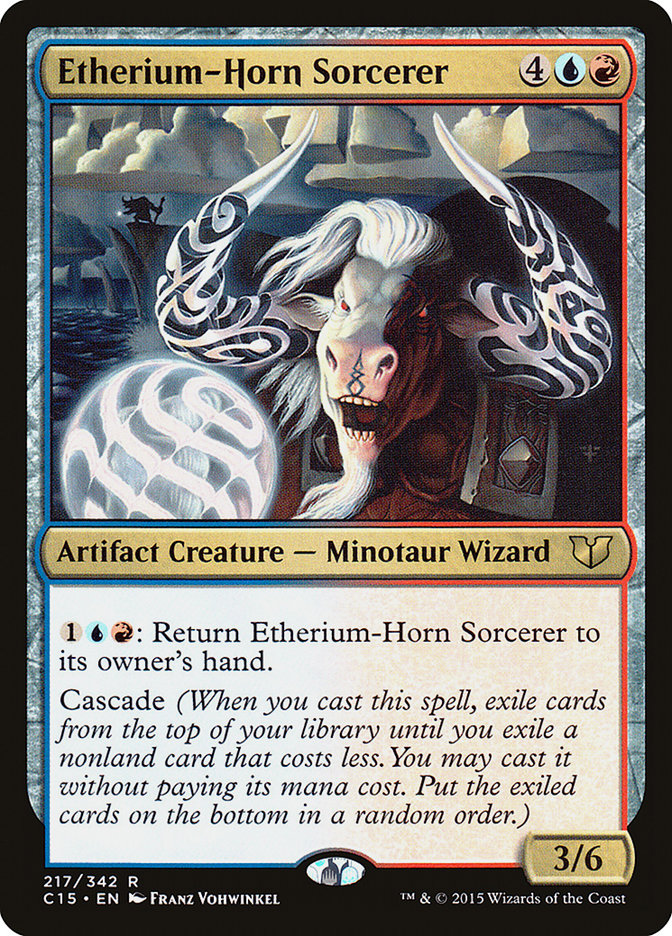 Etherium-Horn Sorcerer [Commander 2015] | Boutique FDB TCG