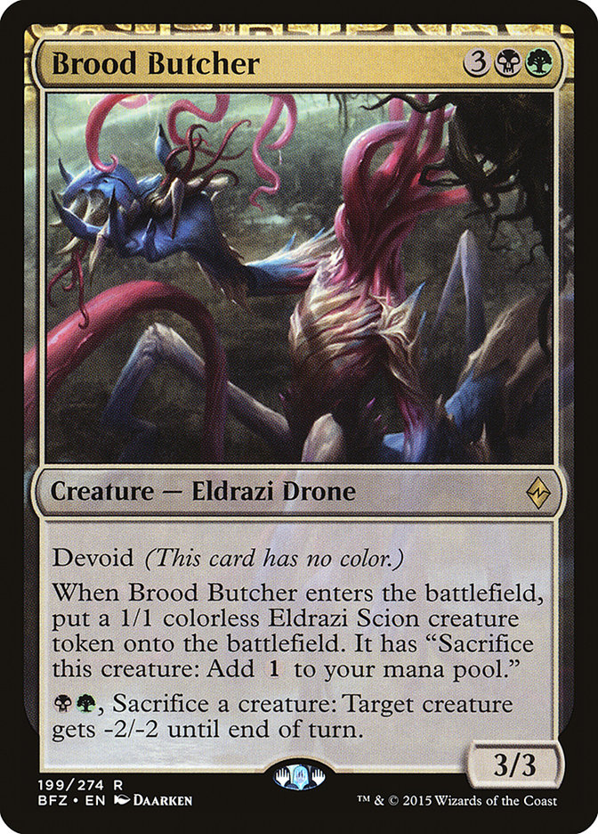 Brood Butcher [Battle for Zendikar] | Boutique FDB TCG