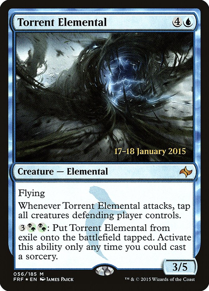 Torrent Elemental [Fate Reforged Prerelease Promos] | Boutique FDB TCG