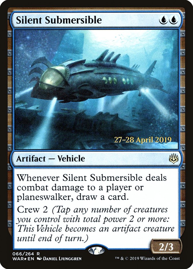 Silent Submersible [War of the Spark Prerelease Promos] | Boutique FDB TCG