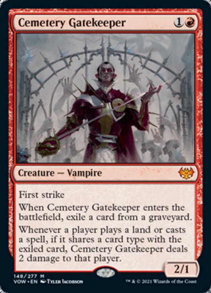 Cemetery Gatekeeper [Innistrad: Crimson Vow] | Boutique FDB TCG