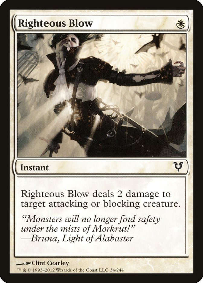 Righteous Blow [Avacyn Restored] | Boutique FDB TCG