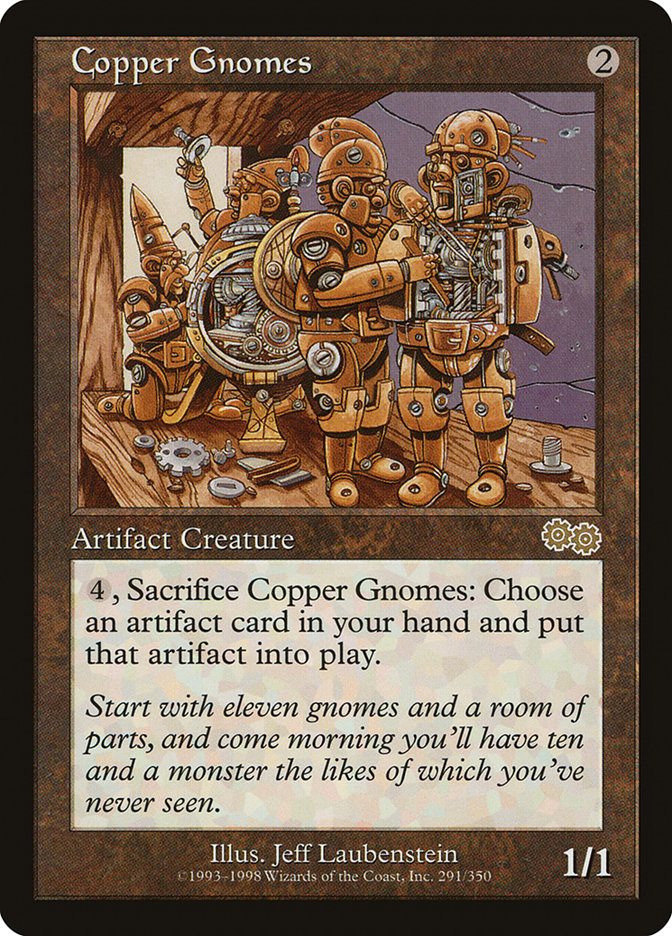 Copper Gnomes [Urza's Saga] | Boutique FDB TCG