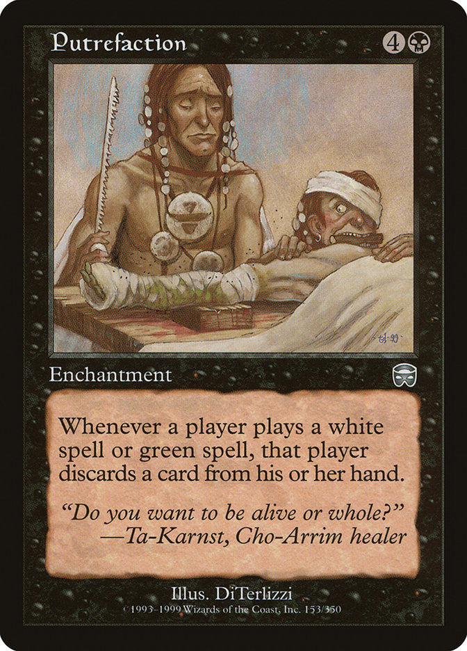 Putrefaction [Mercadian Masques] | Boutique FDB TCG