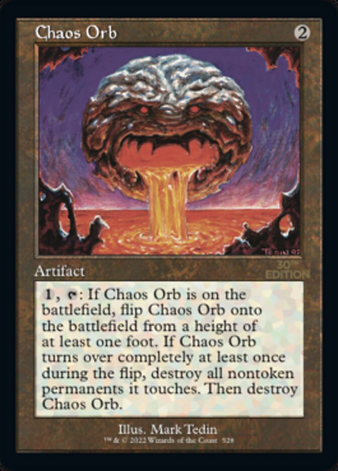 Chaos Orb (Retro) [30th Anniversary Edition] | Boutique FDB TCG