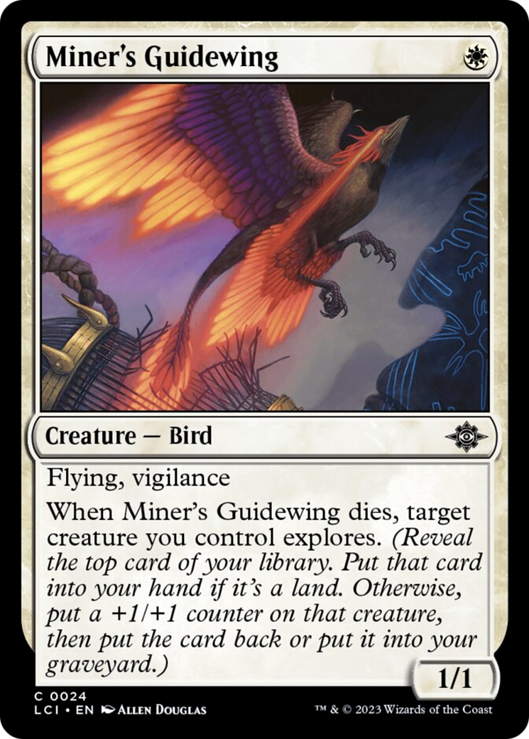 Miner's Guidewing [The Lost Caverns of Ixalan] | Boutique FDB TCG