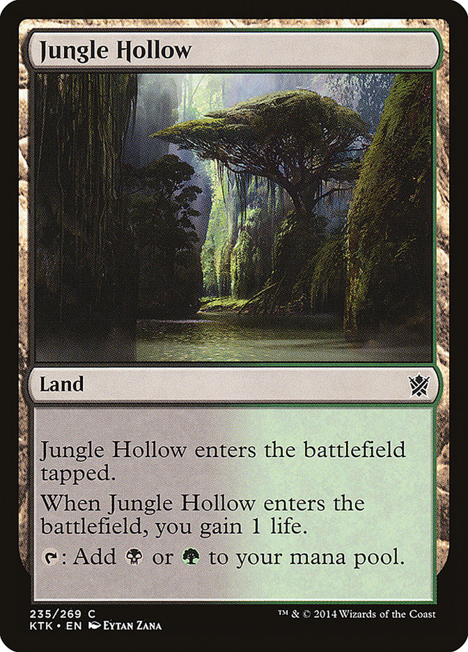 Jungle Hollow [Khans of Tarkir] | Boutique FDB TCG