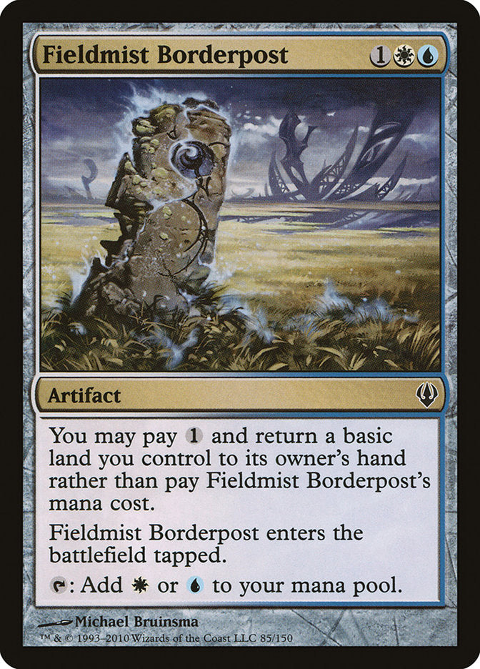 Fieldmist Borderpost [Archenemy] | Boutique FDB TCG