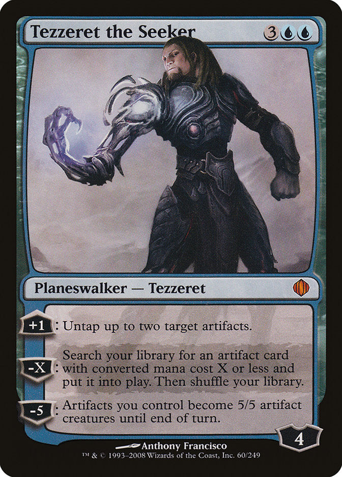 Tezzeret the Seeker [Shards of Alara] | Boutique FDB TCG