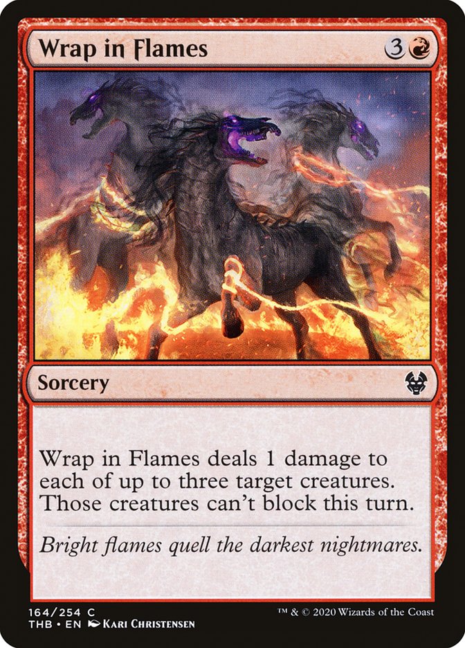 Wrap in Flames [Theros Beyond Death] | Boutique FDB TCG
