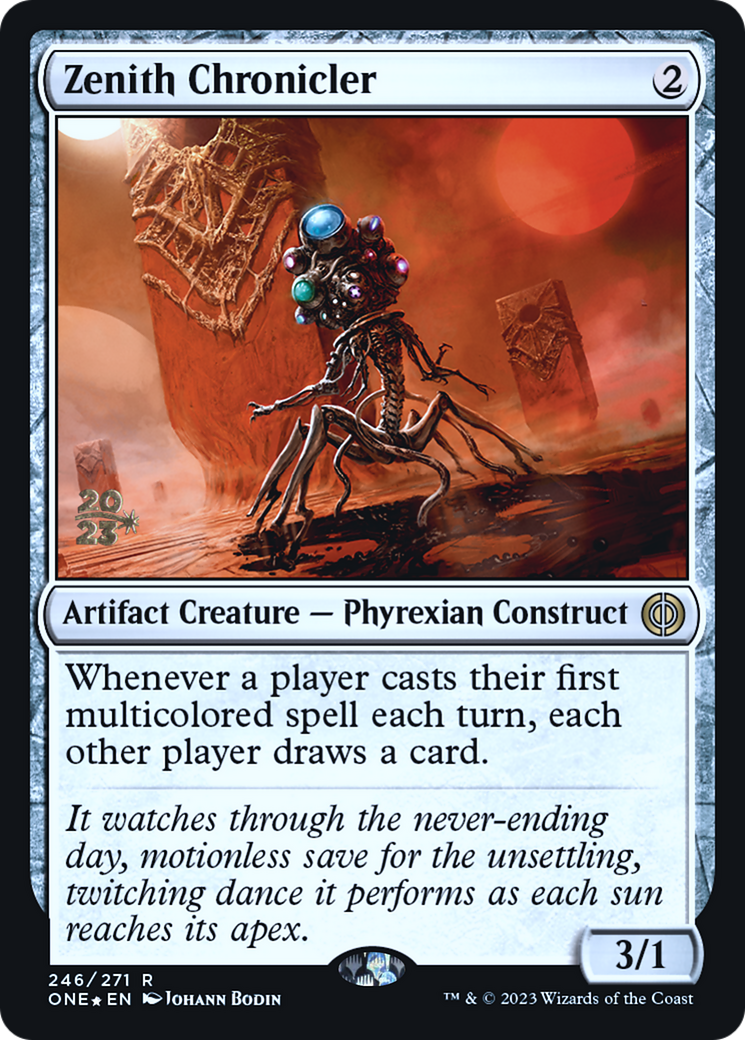 Zenith Chronicler [Phyrexia: All Will Be One Prerelease Promos] | Boutique FDB TCG