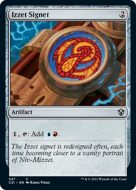 Izzet Signet [Commander 2021] | Boutique FDB TCG