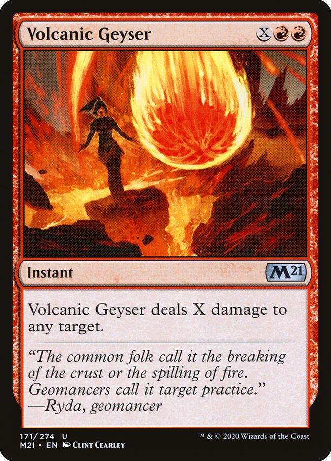 Volcanic Geyser [Core Set 2021] | Boutique FDB TCG