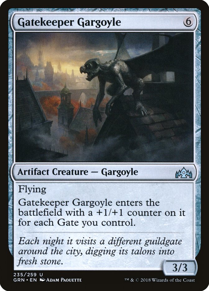 Gatekeeper Gargoyle [Guilds of Ravnica] | Boutique FDB TCG