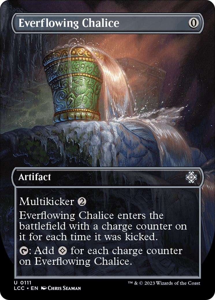 Everflowing Chalice (Borderless) [The Lost Caverns of Ixalan Commander] | Boutique FDB TCG