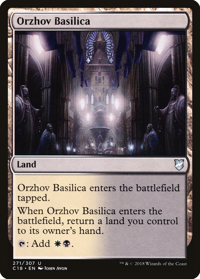 Orzhov Basilica [Commander 2018] | Boutique FDB TCG