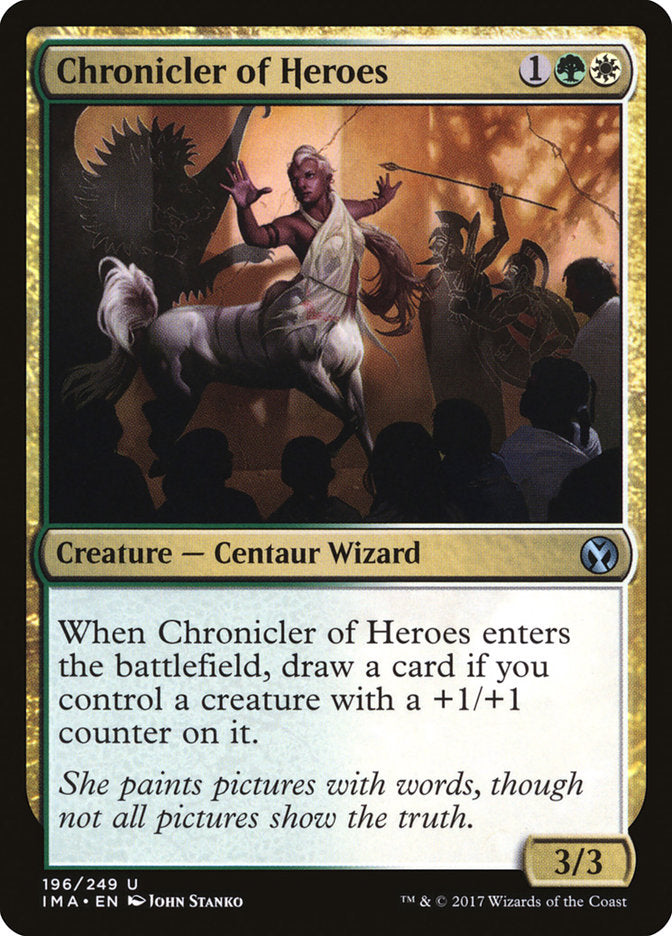 Chronicler of Heroes [Iconic Masters] | Boutique FDB TCG