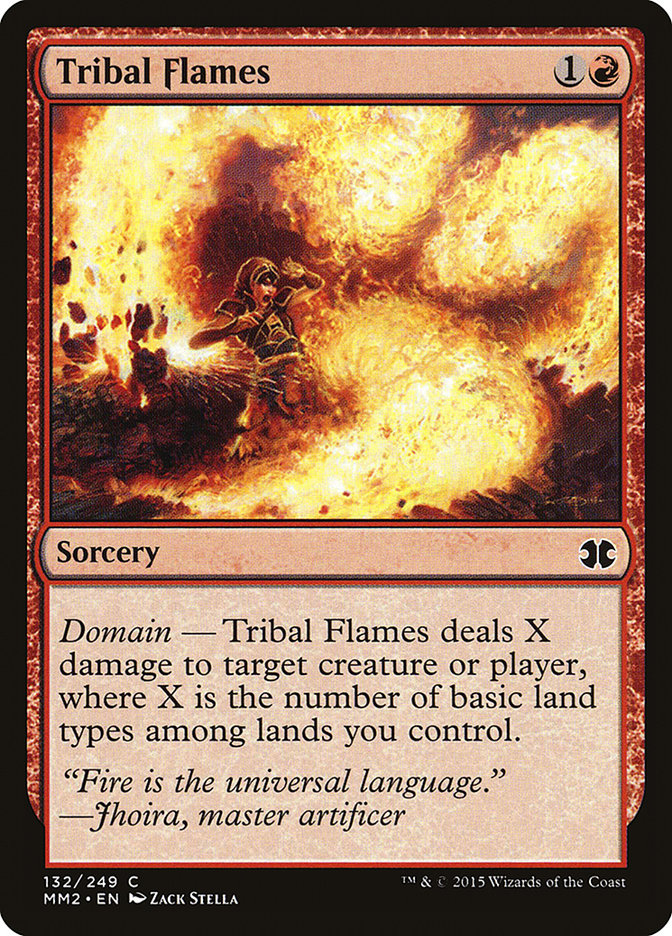 Tribal Flames [Modern Masters 2015] | Boutique FDB TCG